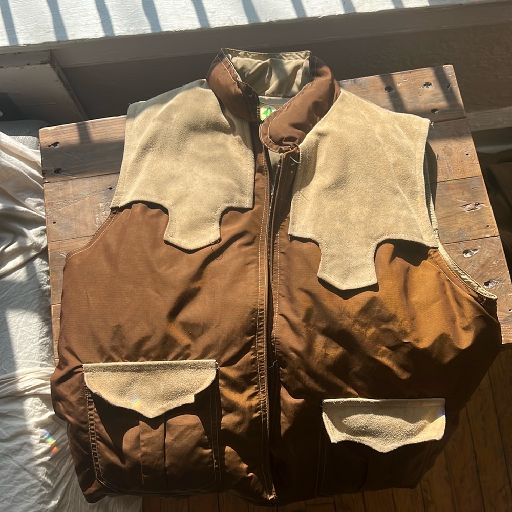 Vintage 80s Artic brand puffer vest